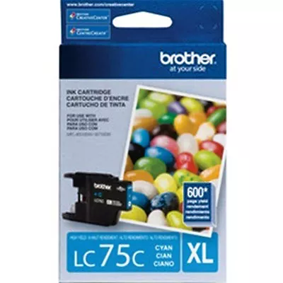 Brother LC 75C XL Color Cyan Genuine Ink Cartridge For MFC J825DW J835DW Printer • $11.85