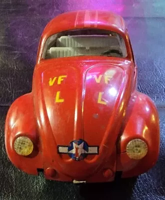 Vintage 60's Tonka Volkswagen VW Beetle 52680 Missing Front Bumper & Has Decals  • $30