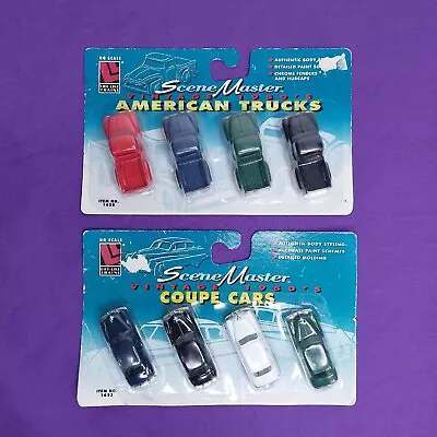 Vintage 1950's Toys Coupe Cars & American Trucks Mini Scene Master Collectables • $58.65