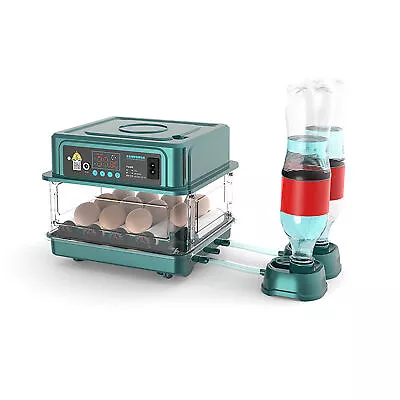 10/12/38 Eggs Double Electric Incubator Fully Automatic Chicken Duck Egg Hatcher • £33.60