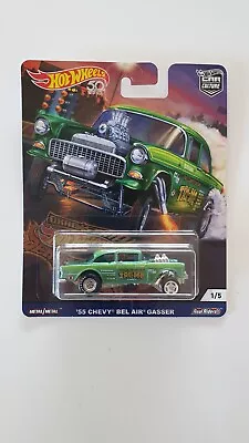 Hot Wheels Dragstip Demons 55 Chevy Bel Air Gasser • $24.95