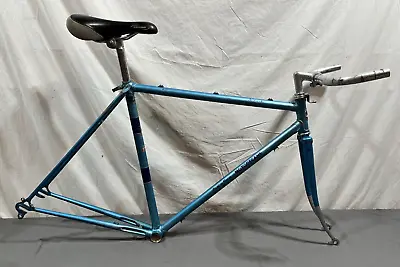 Vintage Motobecane Mirage 52cm C-C Lugged Steel Road Bike Frame/Fork Seat Stem++ • $99.95