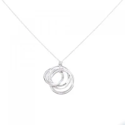 £172.95 • Buy Authentic Tiffany & Co. 1837 Interlocking Circle Small Necklace  #260-005-802...