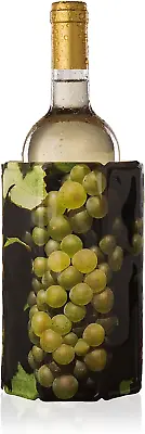 $29.99 • Buy Vacu Vin Active Cooler White Wine Chiller - Reusable, Flexible Wine Bottle Coole