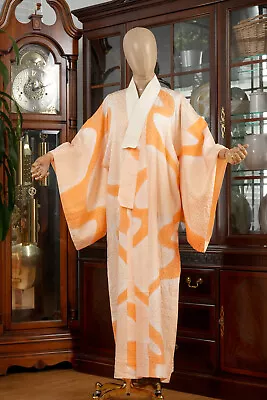 Dear Vanilla Japanese Juban Undergown Women's Kimono Inner Robe Genuine Vintage • $49