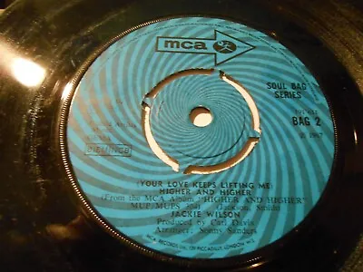 Jackie Wilson -  (Your Love Keeps Lifting Me) Higher And Higher  MCA 7  Single • £5