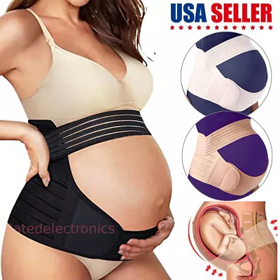 Maternity Band Abdomen Waist Back Support Belt Pregnancy Tummy Belly Brace Women • $11.35