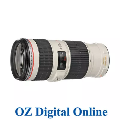 NEW Canon EF 70-200mm F/4L IS USM Lens F4L 70-200 Mm F/4 L 1 YearWty • $1309