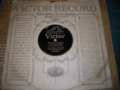 1918 Victor 78/victor Concert Orchestra../e!!! • $4