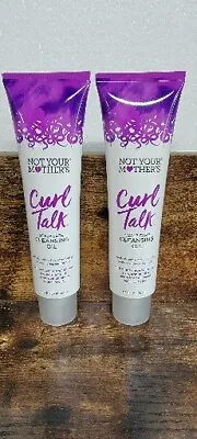 LOT Of 2-Not Your Mother's Curl Talk Scalp Care Cleansing Oil 4.7 Oz • $12.99