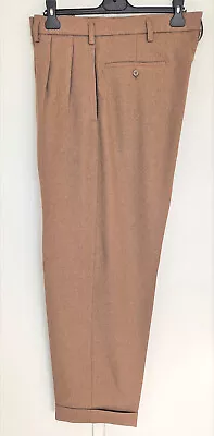£95 • Buy Men's 1950s Light Brown Peg Trousers Rockabilly 50s RnR R&R Rock & Roll Rockin