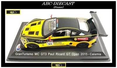 2015 MASERATI Gran Turismo MC GT3 #33 Paul Ricard GT - 1:43 LEO MODELS Ref N.C • $21.29