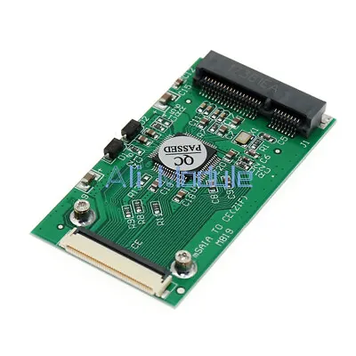 Mini MSATA PCI-E 1.8  SSD To 40pin ZIF CE Cable Adapter Converter Card • £3.95