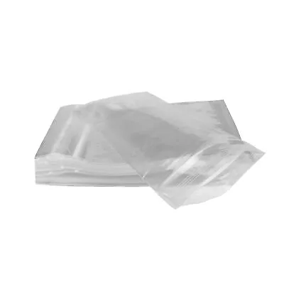 UOFFICE 1000 Reclosable Clear Poly Bags 4 X6   2 Mil Resealable Bags • $11.72