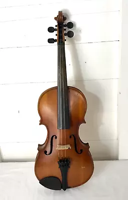 Stradivarius Copy Violin W/ Grimm Bow & Wood Case. 4/4 Full-Size. Made In USA • $525