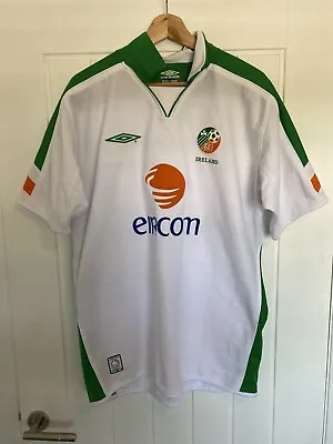 £24.99 • Buy 2004-2006 Official Umbro Republic Of Ireland Away Shirt Size Adult L