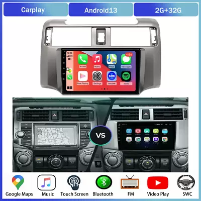 Android 13 Car Stereo Radio GPS Navi FM Wireless For Toyota 4runner 2009-2019 • $152