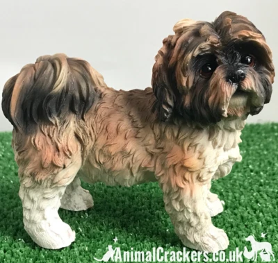 £12.90 • Buy Brown Shih Tzu Ornament Figurine Quality Realistic Leonardo Range. Gift Boxed.