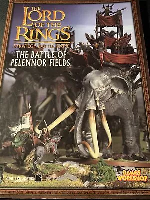 The Lord Of The Rings - The Battle Of Pelennor Fields Strategy Battle Game Book • £9.95