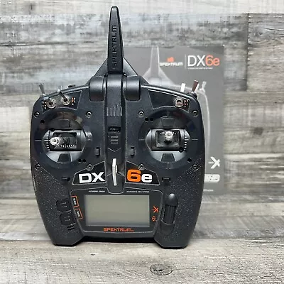 Spektrum DX6e 6 Channel 2.4ghz RC Drone Transmitter TX  PARTS OR REPAIR ONLY • $95.66