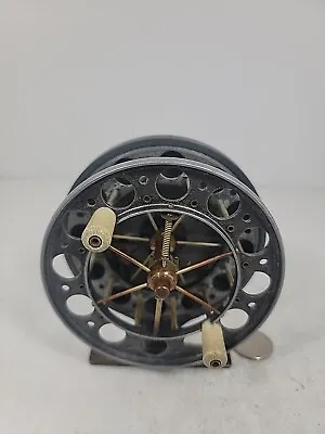 Allcocks C.1923 4  Aerial Reel #7950-T7 Alloy TRUE Double Ventilated Logo RARE • $1995