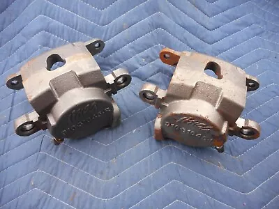 NEW 1978-88 GM Cadillac G Body Rear Brake Calipers Metric Speedway NO PADS • $40