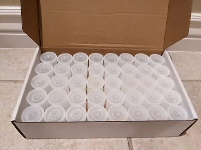 $21.99 • Buy Lot Of 40 -  35mm White Film Canisters With Lids