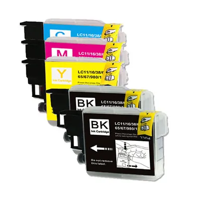 5P Printer Ink Set Fits Brother LC61 MFC-295CN MFC-490CW MFC-495CW MFC-5490CN • $9.50