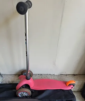 Micro Mini Kickboard Scooter For Kids Smooth Ride Hot Pink • $28