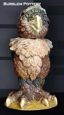 £189 • Buy Burslem Pottery Grotesque Bird Mrs Boris Stoneware Inspired By Martin Brothers