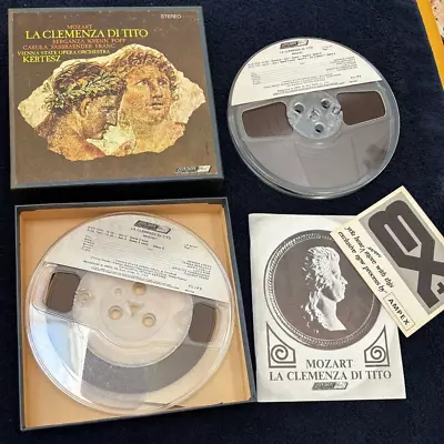 Mozart La Clemenza Di Tito ✨ Stereo Reel To Reel Tape • $20