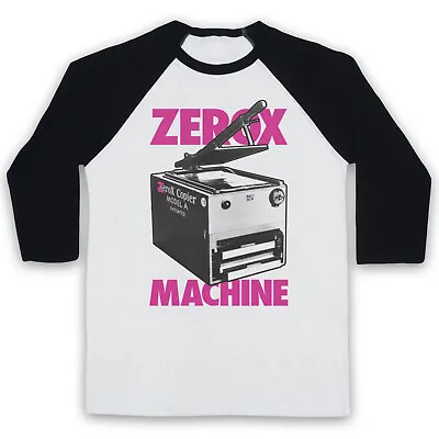 Adam And The Ants Unofficial Zerox Machine Pop Punk 3/4 Sleeve Baseball Tee • £23.99