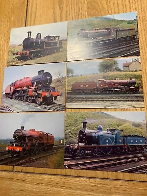 18 X J.arthur Dixon Steam Train / Locomotive Postcards Memorabilia • £9.99