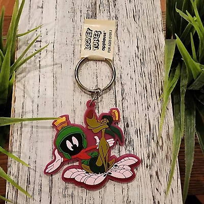 Applause Looney Tunes MARVIN The MARTIAN And K-9 Rubber Keychain Warner Bros • $9.99