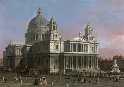 £9.95 • Buy Canaletto: St Paul's Cathedral, London. Fine Art Print/Poster