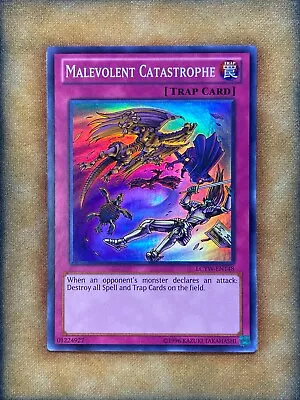 Yugioh Malevolent Catastrophe LCYW-EN148 Super Rare NM • $2.49