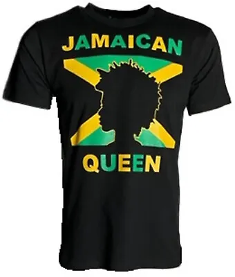 £14.99 • Buy Men's Crew Neck Jamaican Style T-shirt On Chest Jamaica Flag 
