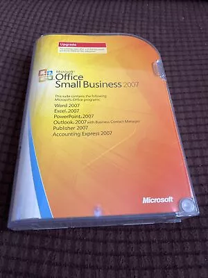 Microsoft Office Small Business 2007 Word Excel Outlook PowerPoint W/ License • $18