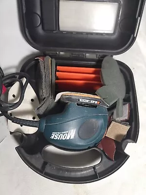 Black & Decker Mouse Palm Sander Polisher W/Case Corded Electric • $37.80