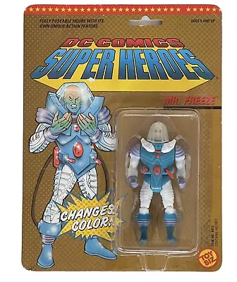 Vintage 1989 Batman DC Comics Super Heroes Mr Freeze Action Figure By Toy Biz • £54.99