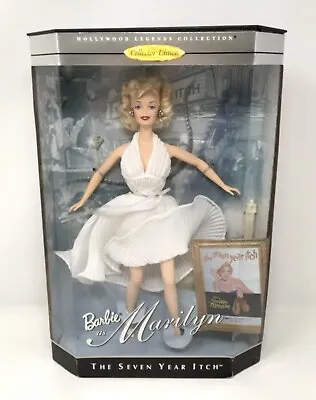 Marilyn Monroe Barbie Collector Edition The Seven Year Itch Doll 1997 Mattel NIB • $171.76