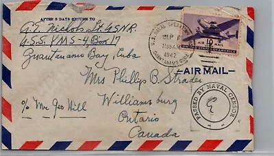Goldpath: Us Air Mail 1942 Us Naval Operation Bas Habana Cv494_p06 • $1