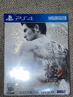 Yakuza Kiwami 2 SteelBook Edition - Sony PlayStation 4 PS4 BRAND NEW 🔥🔥 • $42