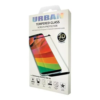 Urban Full Cover Tempered Glass Screen Protector For Samsung Galaxy A90 5G Clear • $24