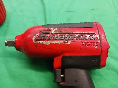 Snap-On 1/2” Drive Air Impact Wrench MG725 Pneumatic Tool USA Used • $123.99