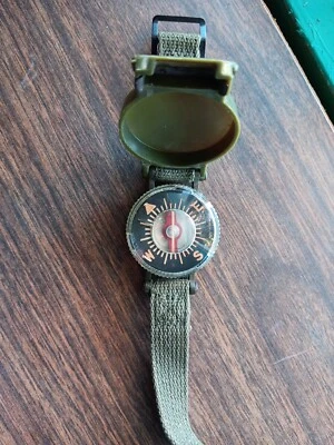 $16.60 • Buy Vtg Model 1949  Military Wrist Compass Korean War 1953 