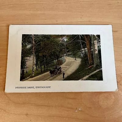 Vintage Postcard Paradise Drive Eastbourne So • £0.99