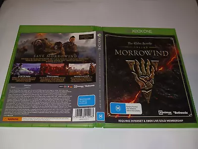 The Elder Scrolls Online Morrowind (xbox One Game M) • $10.46