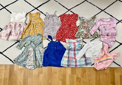 Baby Girls Clothes 18-24 Months Bundle. Spring Summer. H&M Gap Mantaray Etc • £1.99
