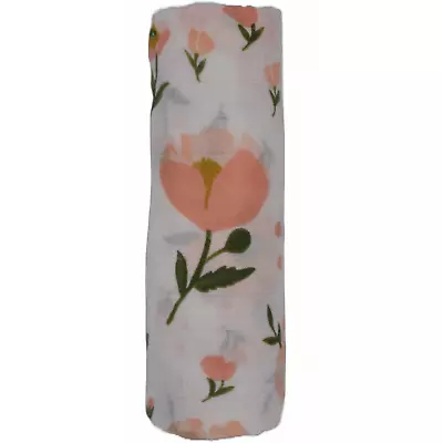 Jaxman Collection Floral Muslin Baby Swaddle Set • $10.99